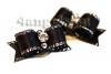 Банты (коллекция "Maltese Double Black Silver")