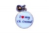 Подвеска "I Love My Ch. Crested"